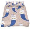 Pretty Mermaid Bedding Set for Double Bed, Soft Tencel Duvet Cover with Zipper, Easy Care, 3-Piece view 2