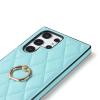 Phone Case for Samsung Galaxy S23/S23 Plus/S23 Ultra, Shock-Resistant Leather Case with Ring Holder, Anti-Fingerprint, Black, S23 Plus view 2