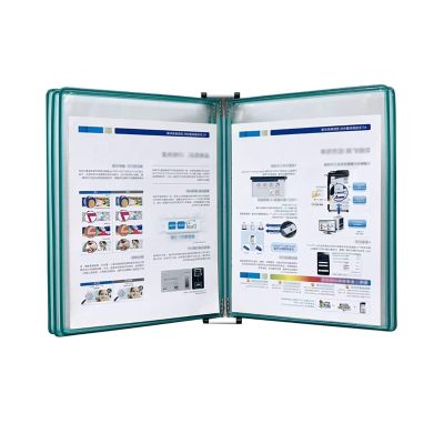 Pipi Zhu Wall-Mounted Display System, 5 Pockets, Green
