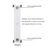 Pipi Zhu Wall-Mounted Display System, 5 Pockets, Green view 4