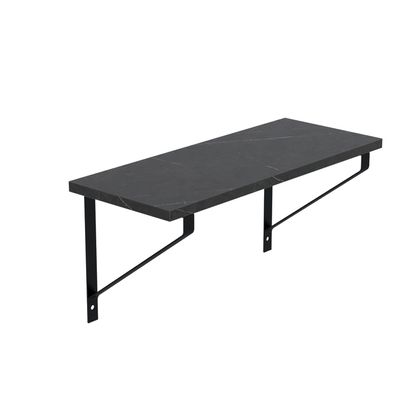 AKKE Gino II Hanging Wall Shelf, Refined Stone, 80 x 20 cm