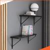 AKKE Gino II Hanging Wall Shelf, Refined Stone, 80 x 20 cm view 4