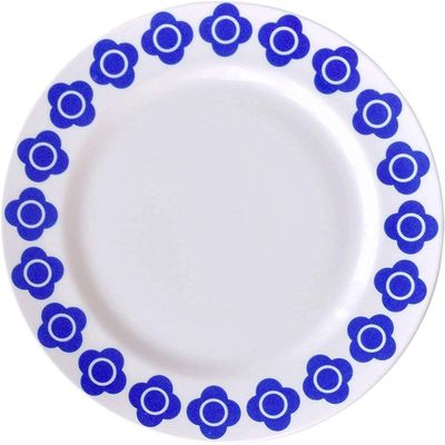Sudemota Nordic-Style Breakfast Plate, Blue