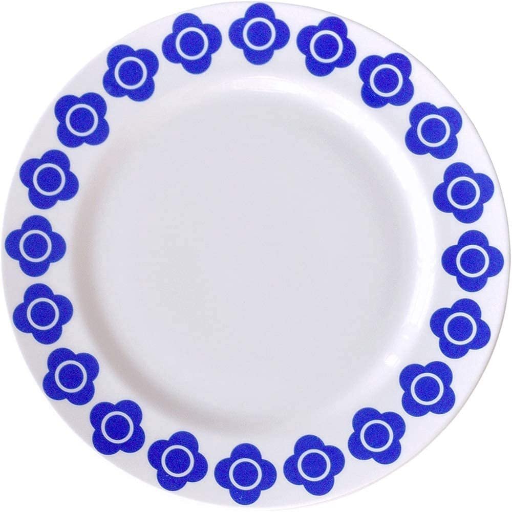 Sudemota Nordic-Style Breakfast Plate, Blue