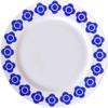 Sudemota Nordic-Style Breakfast Plate, Blue view 1