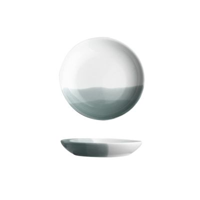 LUCBEI Ceramic Snack Dish, Green, 1 Piece