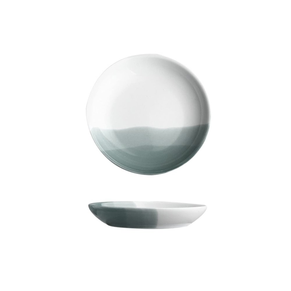 LUCBEI Ceramic Snack Dish, Green, 1 Piece