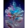 5D DIY Full Drill Diamond Painting High-Heeled Shoes Rose Kit, 30 x 40 cm (I) view 1