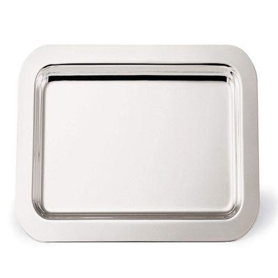 Varotto & Co. Rectangular Silver-Plated Tray cod. VG01065SP