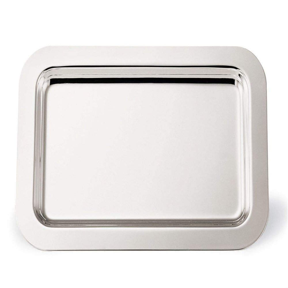 Varotto & Co. Rectangular Silver-Plated Tray cod. VG01065SP
