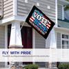 Vote Blue No Matter Who Flag, 3 x 5 ft Outdoor Welcome Party Banner view 4