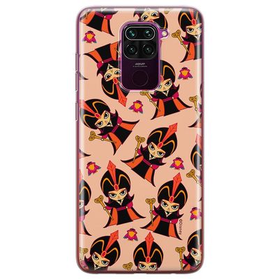 ERT GROUP Phone Case for Xiaomi Redmi Note 9, Officially Licensed Disney Jafar 002 Design, TPU