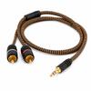 RO&CO Proson 3.5 mm Plug to 2 RCA Plugs, 2 m view 1
