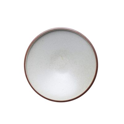 Retro Handmade Large Round Dinner Plates, 8-Piece Set