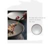 Retro Handmade Large Round Dinner Plates, 8-Piece Set view 3