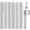 ALEYHA 1-Piece Right-Hand HSS Machine Tap, M3 × 0.35 view 3