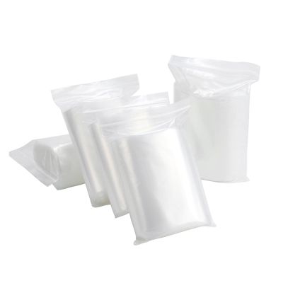 Thick Resealable Storage Bags, Transparent Plastic Zip Bags (Color: 6 x 8 cm)