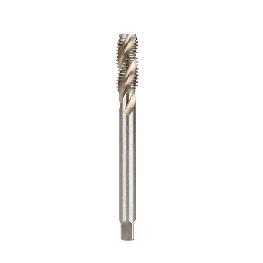 ALEYHA DIN371 Machine Tap, Reinforced Shank, Spiral Flute, M3 x 0.5