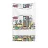 ALTEKO Happy Campers Printed Absorbent Cotton Towel, Fluffy, Soft and Skin-Friendly, for Bathrooms, Hotels, and More view 2