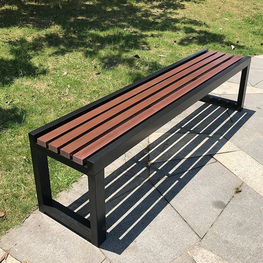 IDEAX Weather-Resistant Backless Garden Bench, 1.8 m, Color C