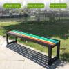 IDEAX Weather-Resistant Backless Garden Bench, 1.8 m, Color C view 3