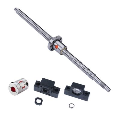 Coavoo SFU2010 1160 mm Ball Screw, C7, with EK15/EF15 Supports and 8 x 12 mm Coupling Kit