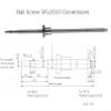 Coavoo SFU2010 1160 mm Ball Screw, C7, with EK15/EF15 Supports and 8 x 12 mm Coupling Kit view 2
