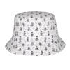 KIDINN Magical Witch Bohemian Owl Print Reversible Bucket Hat, Unisex One Size view 1