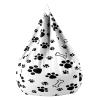 Highdi Dog Bean Bag Cover Without Filling for Kids and Adults, Footprint, 90 x 110 cm view 4