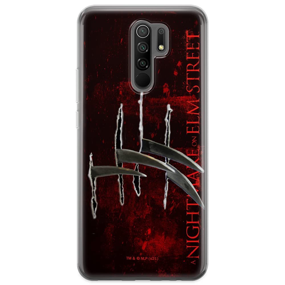 ERT GROUP Xiaomi Redmi 9 Phone Case, Officially Licensed A Nightmare on Elm Street 004 Design, TPU
