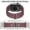 chinbersky 8-Pack Stretch Nylon Loop Bands for Apple Watch view 4