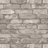 GAULAN 680895 Washable Light Gray and Black Brick Wall Wallpaper, 10 m x 0.53 m view 2