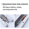1 Pair 16 in Bottom-Mounted Concealed Drawer Slides with Rear Mounting Brackets view 4