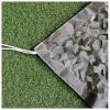 Xrdbfd Camouflage Net Sun Shade, Gray, 2 x 10 m (6.6 x 32.8 ft) view 2
