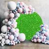Aoihrraan 220 cm Glitter Green Round Photography Backdrop for St. Patrick’s Day view 3