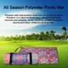 DOTBUY-SHOP Waterproof Insulated Picnic Blanket, Bohemian Patchwork, 150 x 150 cm view 2