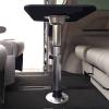 WRJAHCG RV Table Adjustable-Height Removable Telescoping Table Leg, Brown, 1 pc view 3