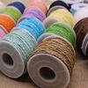 5 Rolls of 30-Meter Natural Raffia Straw Yarn for Summer Crafts view 2
