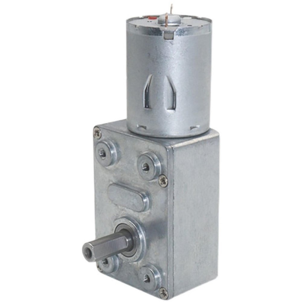 Xuulan Xianglaa JGY370 DC Geared Motor, 6V, 90 RPM, High Torque