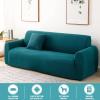 Stretch Sofa Slipcover, Purple, 1-Seater, 90–140 cm view 3