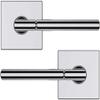 Baldwin L021055PASS L021.Pass L021 Passage Lever Set with R017 Rose, Estate Collection view 3