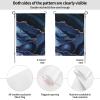 Navy Blue Rose Gold Agate Double-Sided Welcome Garden Flag, 12.5 x 18 Inches view 2
