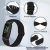 SOiiKE Elastic Nylon Sport Band Compatible with Fitbit Inspire 3/2/HR/Inspire and Ace 3/2 view 2