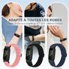 SOiiKE Elastic Nylon Sport Band Compatible with Fitbit Inspire 3/2/HR/Inspire and Ace 3/2 view 4