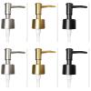 XTUDOU 6-Pack Soap Dispenser Pump Heads, 25 mm Thread, Gold/Silver/Black view 1