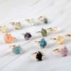 ARTQ Amethyst Natural Stone Ring with Six Prongs view 2