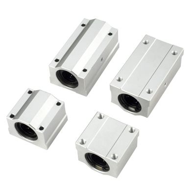 BATLAM SCS 6/8/10/12/13/16/20/25/30 UU/LUU Linear Motion Ball Bearing Blocks for CNC Routers and 3D Printers (Color: SCS8UU) (SCS6UU)