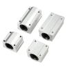 BATLAM SCS 6/8/10/12/13/16/20/25/30 UU/LUU Linear Motion Ball Bearing Blocks for CNC Routers and 3D Printers (Color: SCS8UU) (SCS6UU) view 1