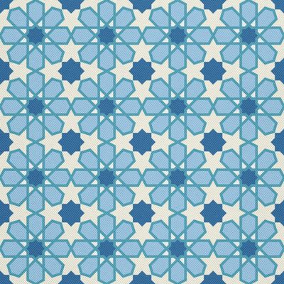 HEKO PANELS Waterproof Oxford Fabric, Islamic Design, 155 x 300 cm