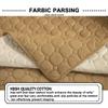 uyeoco L-Shaped Velvet Sofa Cover, Reversible Non-Slip, #14, 90 x 90 cm view 2